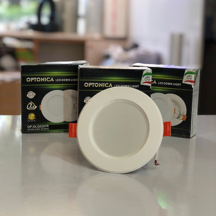 پنل بک لایت 8 وات اپتونیکا