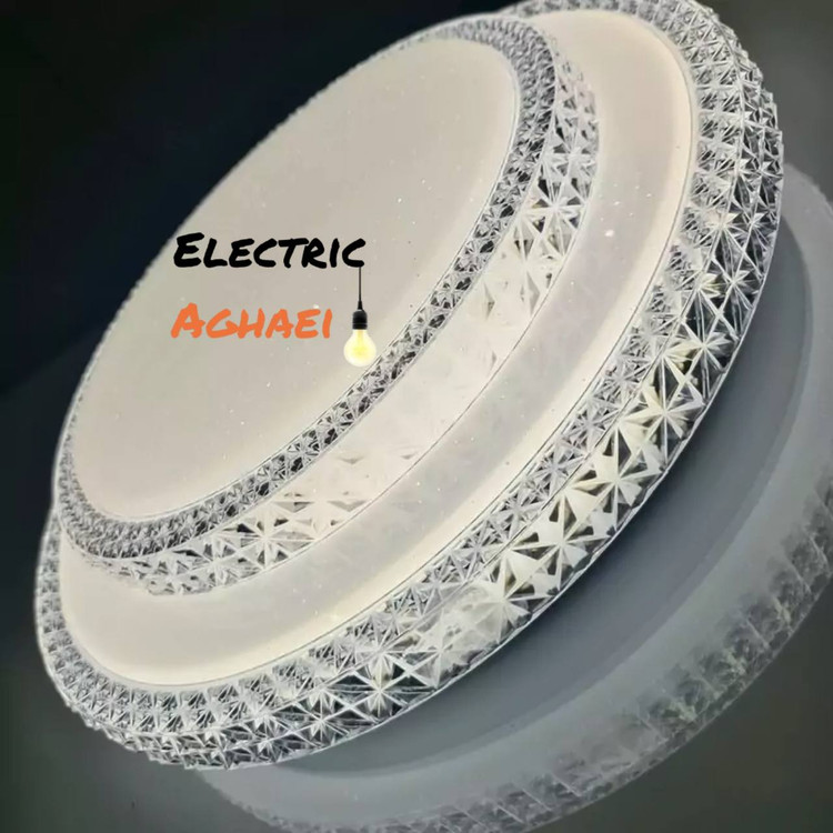 چراغ سقفی 72 وات طرح کریستال