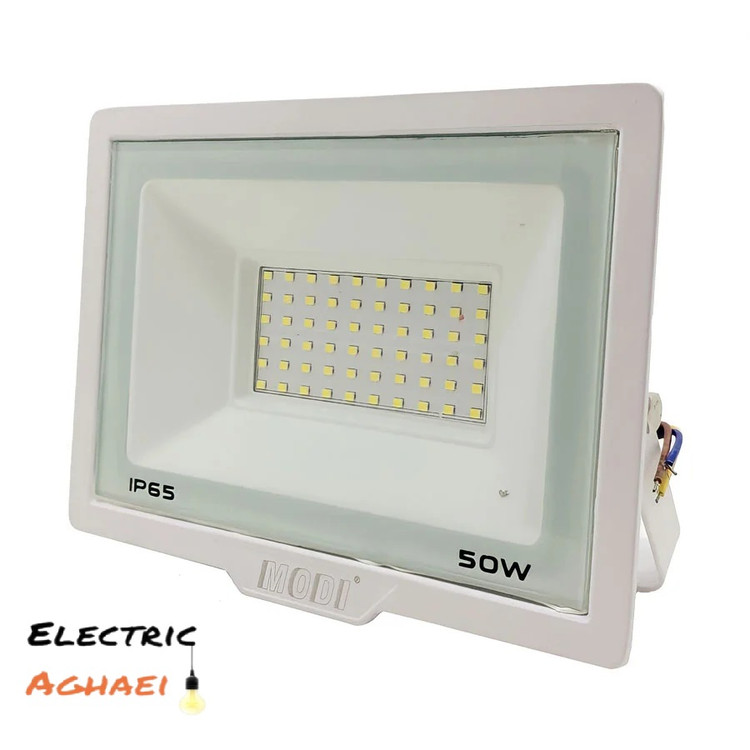 پرژکتور 50 وات مودی سفید