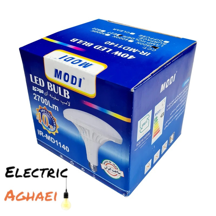 لامپ قارچی 40 وات مودی
