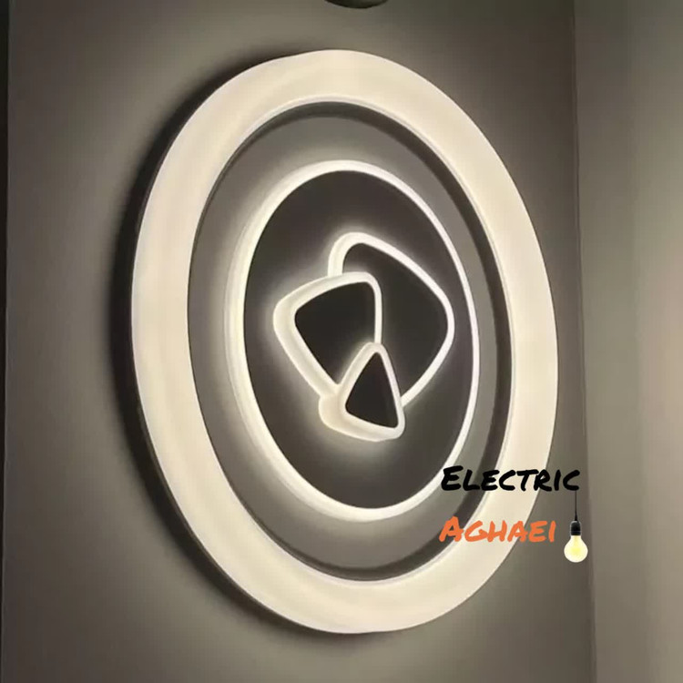 چراغ سقفی گرد مثلثی