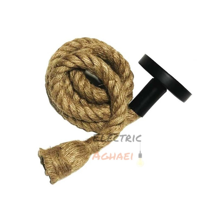 آویز چراغ کنفی با سرپیچ E27